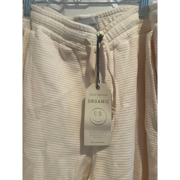 OLIVER SPENCER Drawstring Trousers - Ecru, A71 - Picture 1 of 9